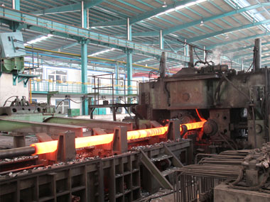 惠州无缝钢管厂家生产线